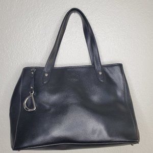 Ralph Lauren Women's Large Black Tote Shoulder Bag